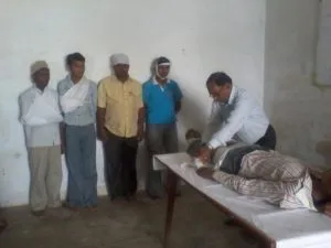 First aid training